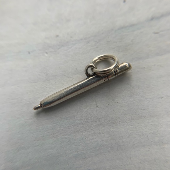 Sterling Silver Pencil Charm - Picture 7 of 7